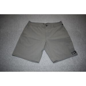 PELAGIC Fishing Shorts Mens Size 38 Camping Swimming Hiking Performance Gray